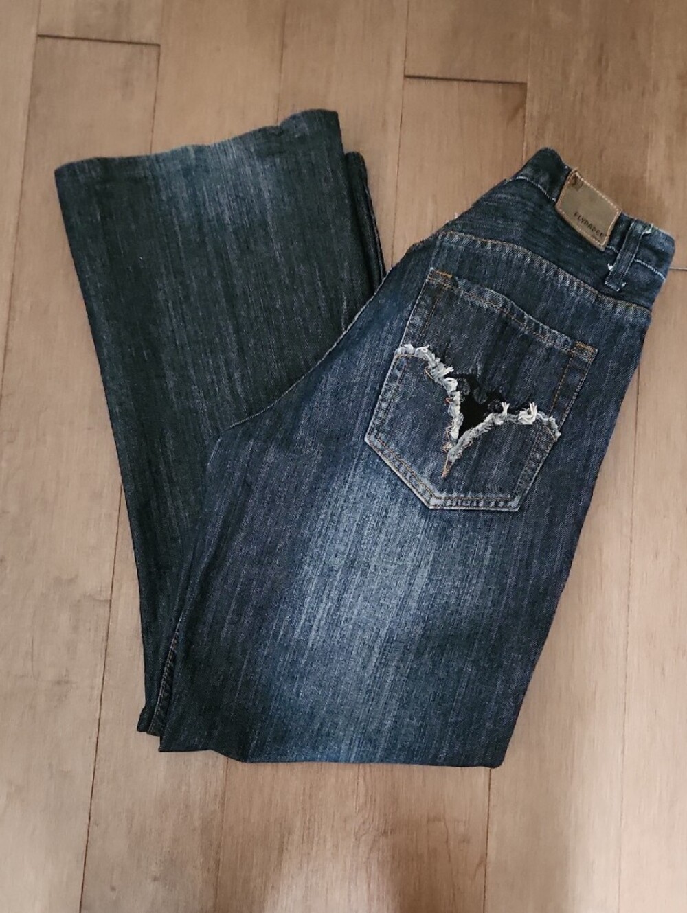 Flypaper / Dark Blue Men's Straight-Leg Jeans